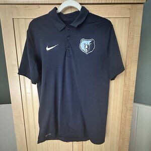 NIKE Dri-fit Memphis Grizzlies Official Men's Staff team Shirt men's Medium